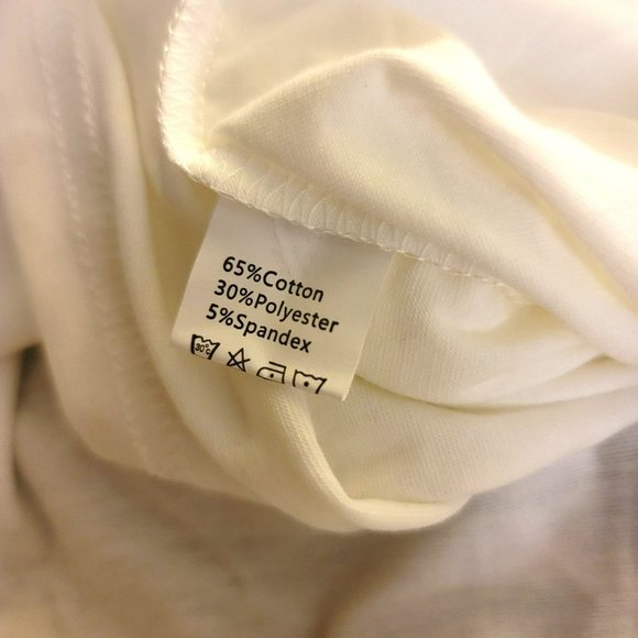 Baseball Mom T-shirt My Heart is On the Field White Graphic Tee Size S Jj3403 - Picture 5 of 6